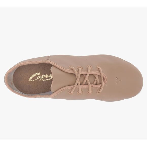 "Capezio Women's Economy Jazz Oxfords Shoe, Tan, Size 4W US". MSRP 45 - Picture 6 of 7